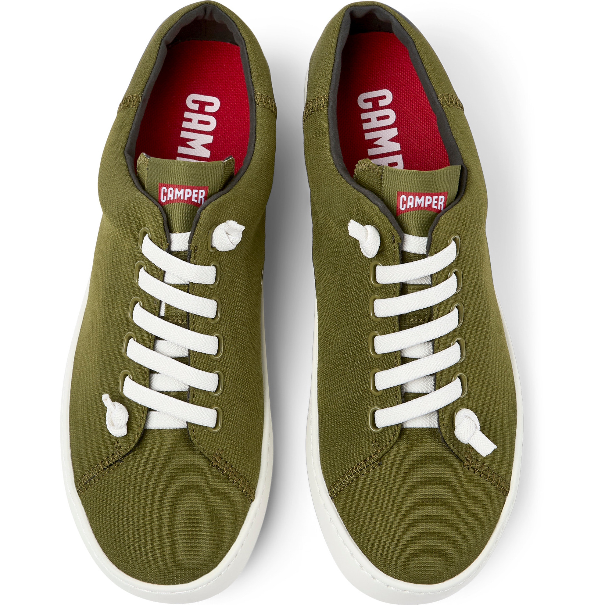 Sneakers - CAMPER Peu Touring - Verde - Tessile tecnico (Poliestere riciclato)