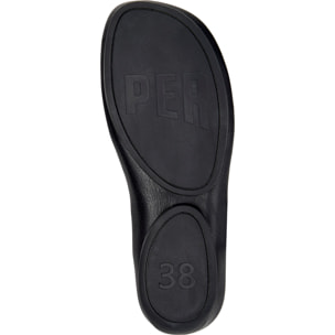 Sandalias - CAMPER Right Isla - Negro - Cuero liso