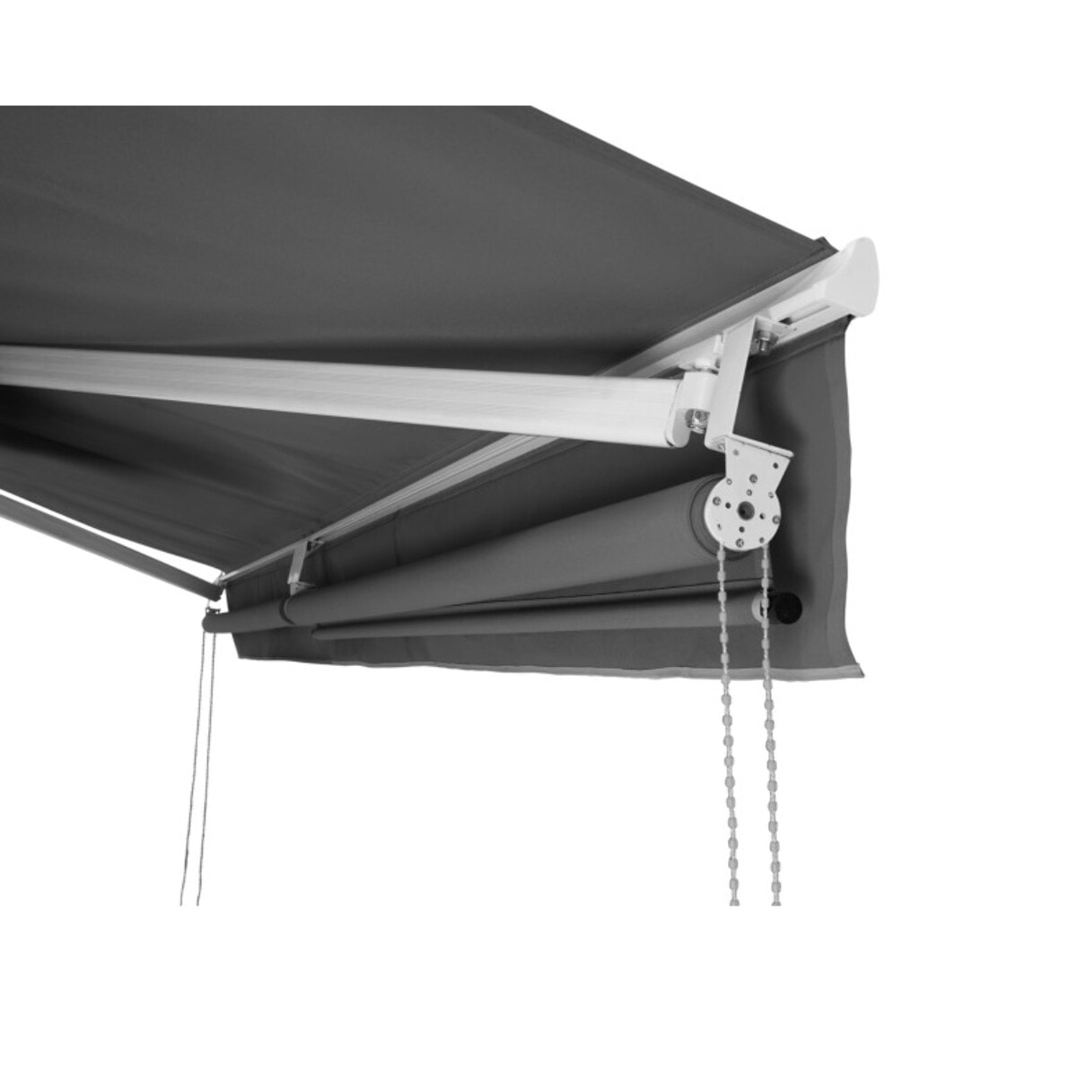 Store banne Genova vertical - Gris