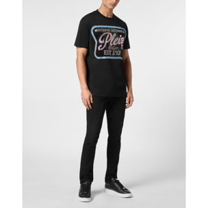 PHILIPP PLEIN Camiseta de cuello redondo y manga corta