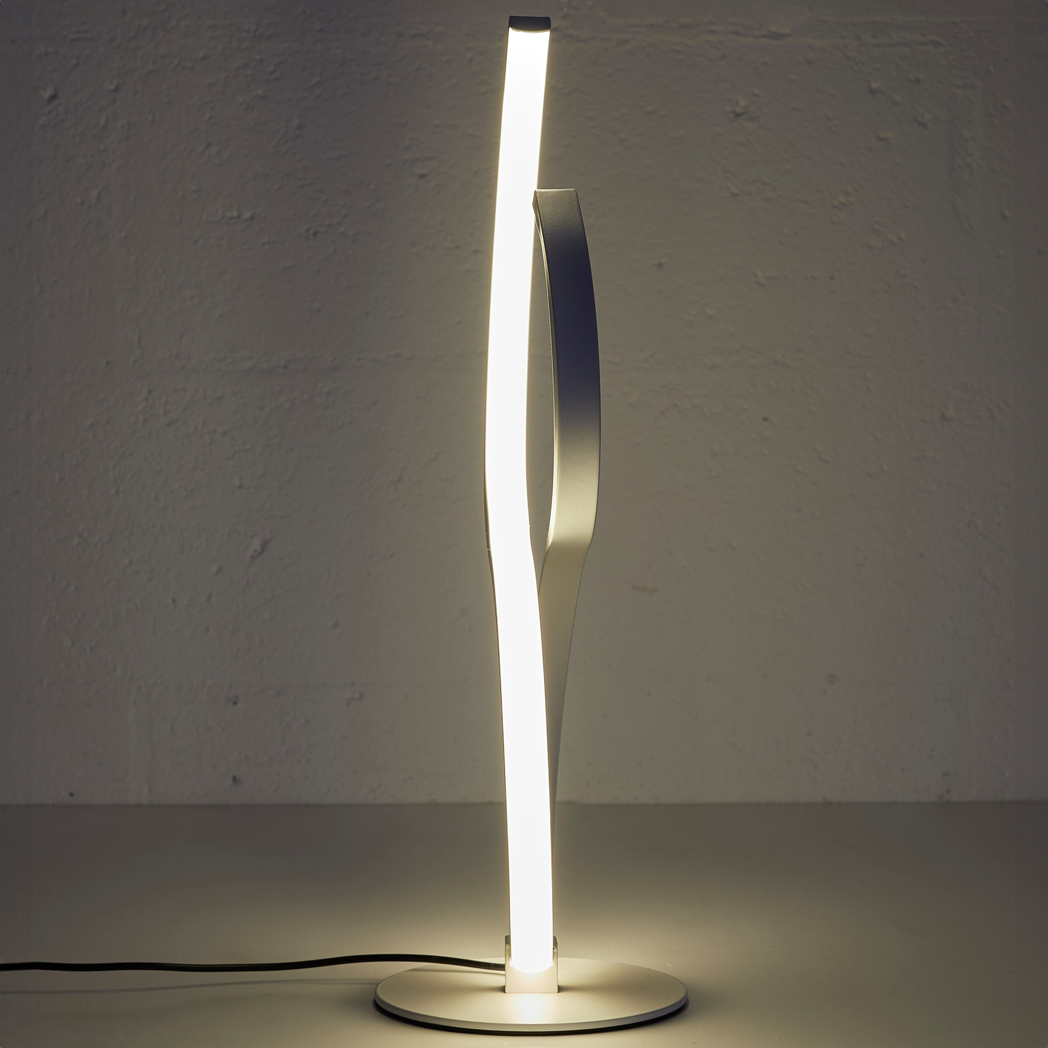 LAMPE LED DESIGN BLANC