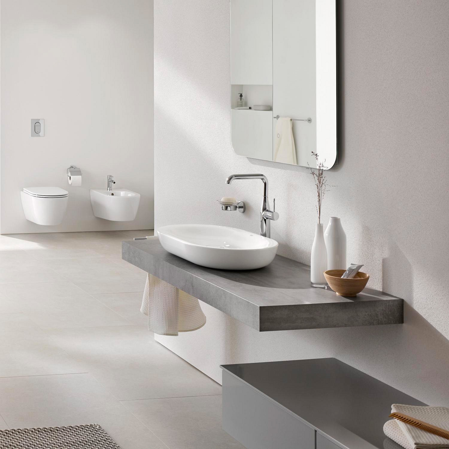 Mitigeur lavabo Essence, Taille XL, chromé