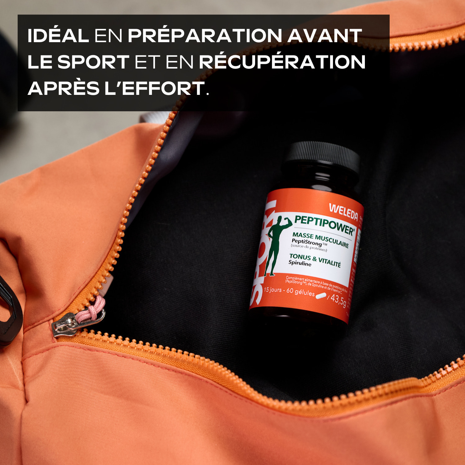WELEDA - Complément alimentaire PeptiPower® - 60 gélules