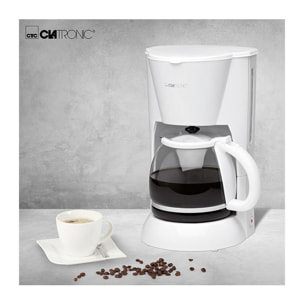 Cafetière 12-14 tasses 1,5L Clatronic KA 3473 Blanc