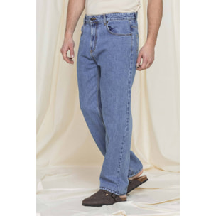 JEANS STRAIGHT FIT IN DENIM OLD STYLE MODELLO BLUE AGE REPLICA