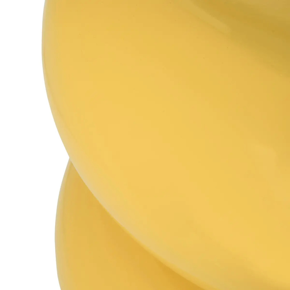 Table d'appoint Stoneto jaune soleil 35x35x43cm