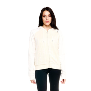 Sudadera con capucha de mujer Leone con cremallera completa Greyss