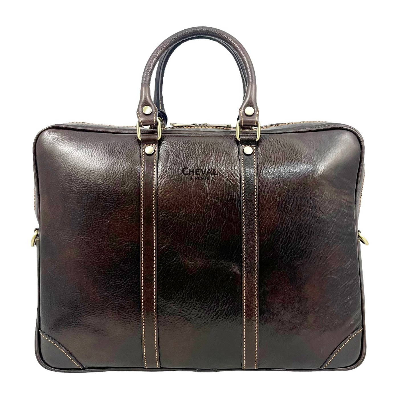 Maletín Business Cheval Firenze Charles Marrón