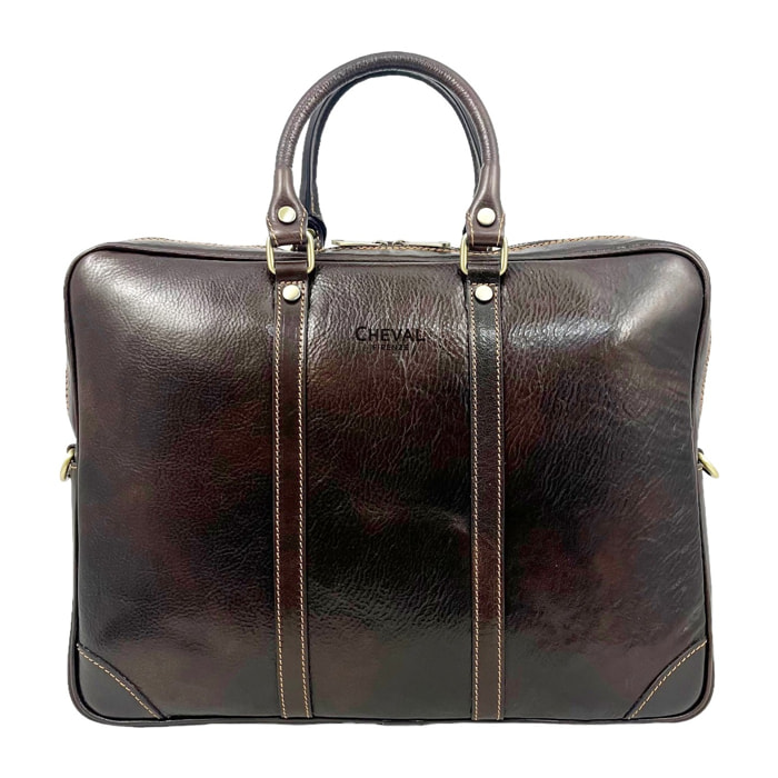 Maletín Business Cheval Firenze Charles Marrón