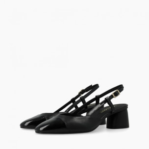 ZAPATOS DE SALÓN NEGROS ROL4343