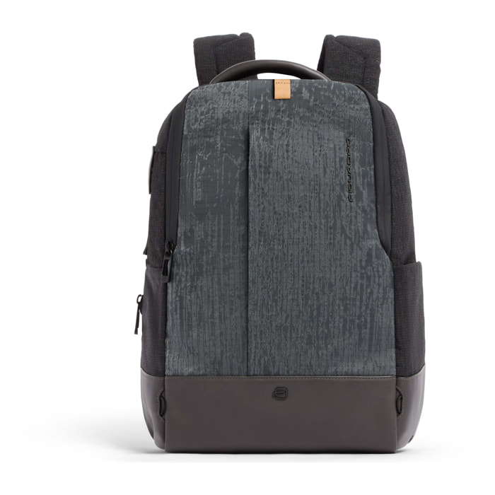 Piquadro Zaino uomo porta pc 14" con porte USB e USB Type C