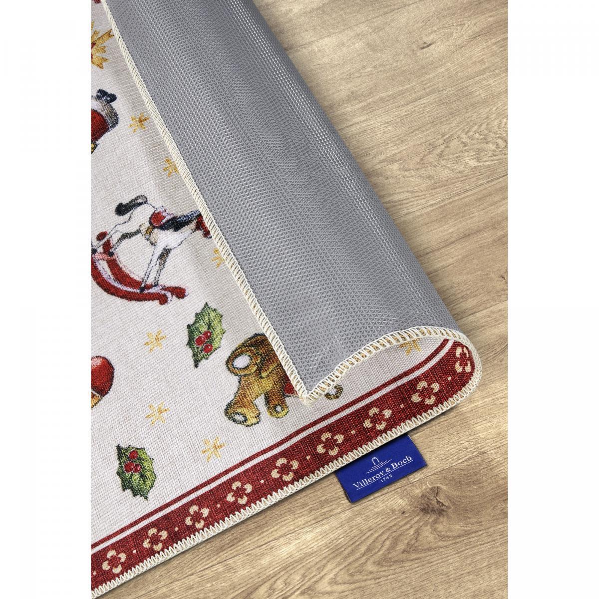 Tapis salon ou chambre enfant,  motif fêtes de SANTA, kilim original, entretien facile