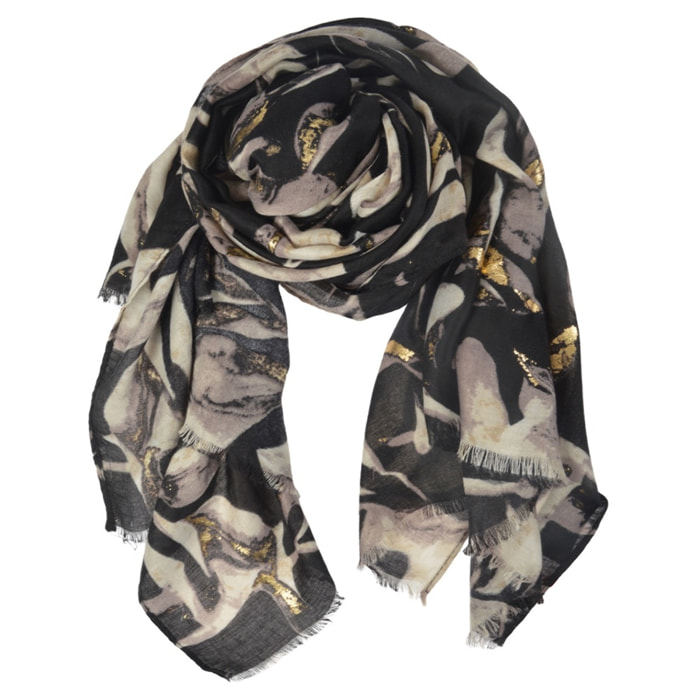 PASHMINA LUREX FANTASIA NERO CON SCATOLA REGALO ROMEO GIGLI MILANO