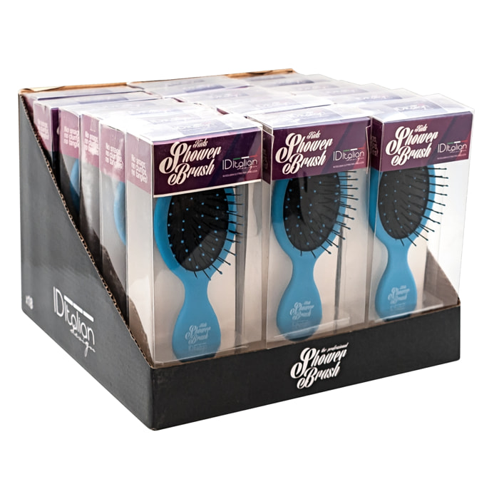 Mini shower brush