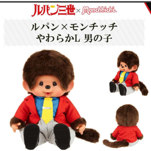 Lupin 3rd-monchhichi Peluche Lupin 45cm Peluches Sekiguchi