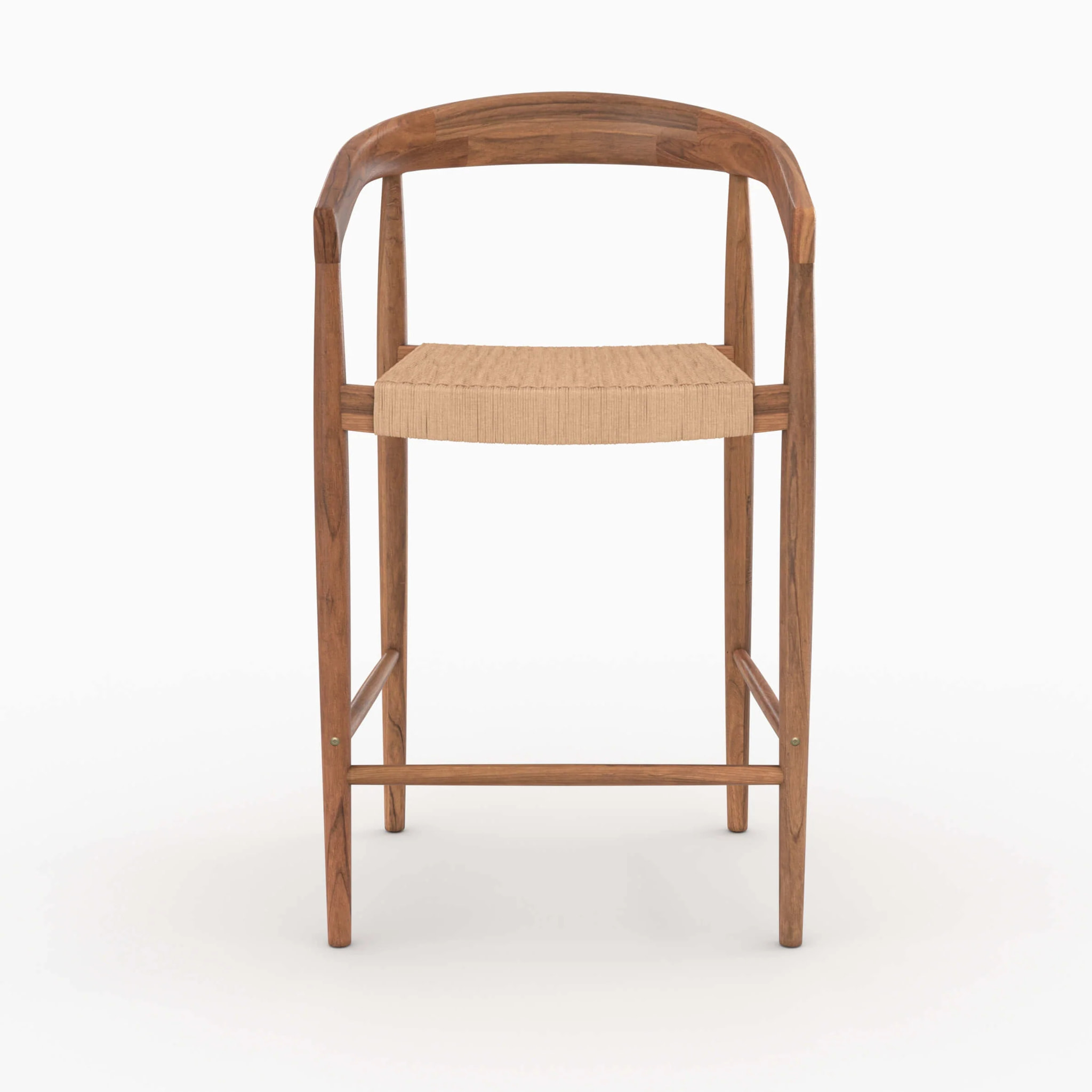 Lot de 2 chaises pour îlot central 65 cm - Bali