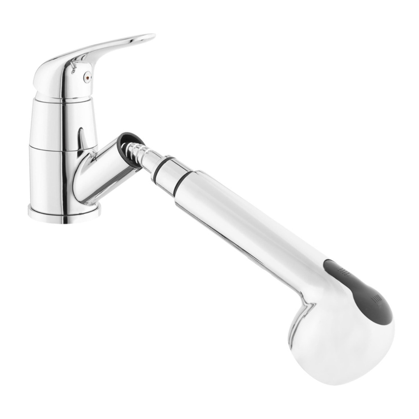 S-Line Pro mitigeur d'évier sur pied avec douchette extractible, 2 jets, chrome (SIKOBSLPRO283)