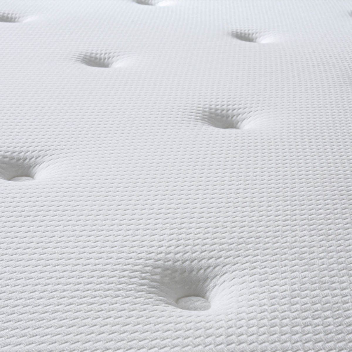 Ensemble EMERAUDE | 1 Place | Matelas Mémoire de Forme avec Sommier Kit Tissu Gris Anthracite