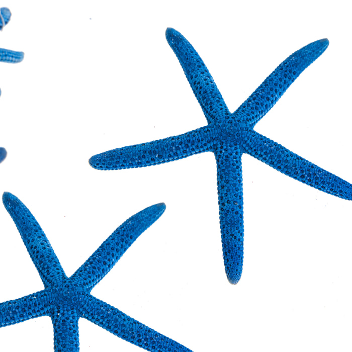 Stelle Marine 15 Pezzi. Larghezza 7/10 Cm - Pezzi 2 - 10X11X10cm - Colore: Blu - Bianchi Dino - Conchiglie Decori E Stelle Marine