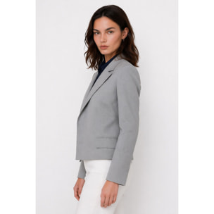 Kocca - Giacca sartoriale da donna in misto viscosa con revers Donna