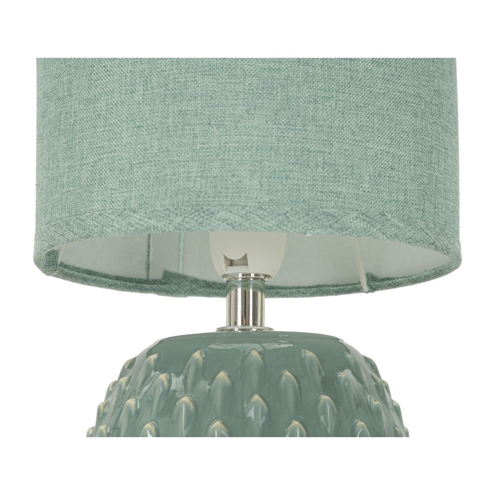 LAMPADA DA COMODINO PONTUS TURCHESE CM Ø 14X27