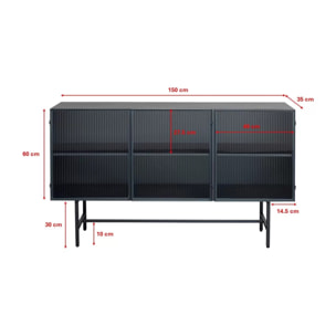 Buffet San Diego 3 portes Kare Design