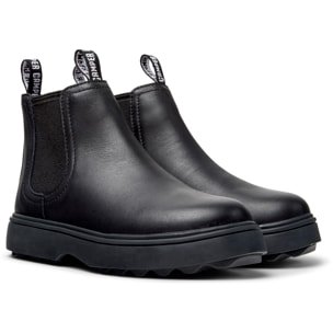 Botines - CAMPER Norte - Negro - Cuero liso