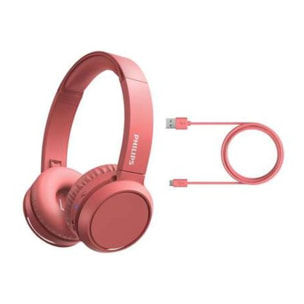 Casque PHILIPS TAH4205RD Corail