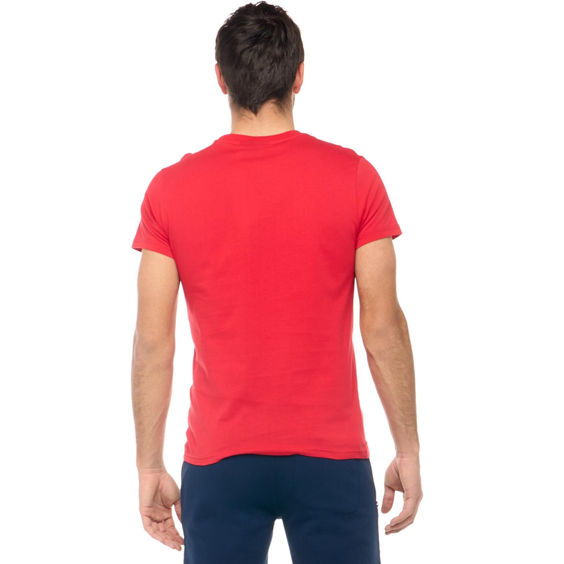 T-shirt a maniche corte da uomo Leone Patch