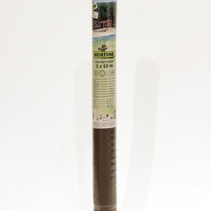 Malla De Ocultación Recynet Basic 70 Gr Marrón