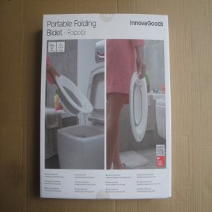 Bidet Pieghevole Portatile per WC Fopobi InnovaGoods