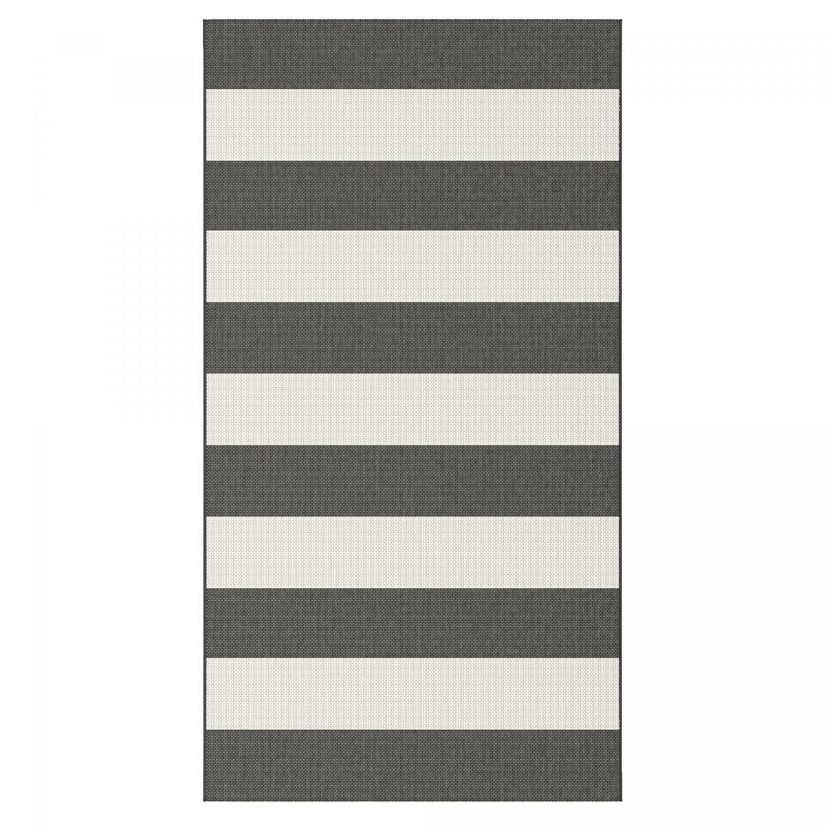 Tapis salon et chambre tissé motif faux uni ROTA