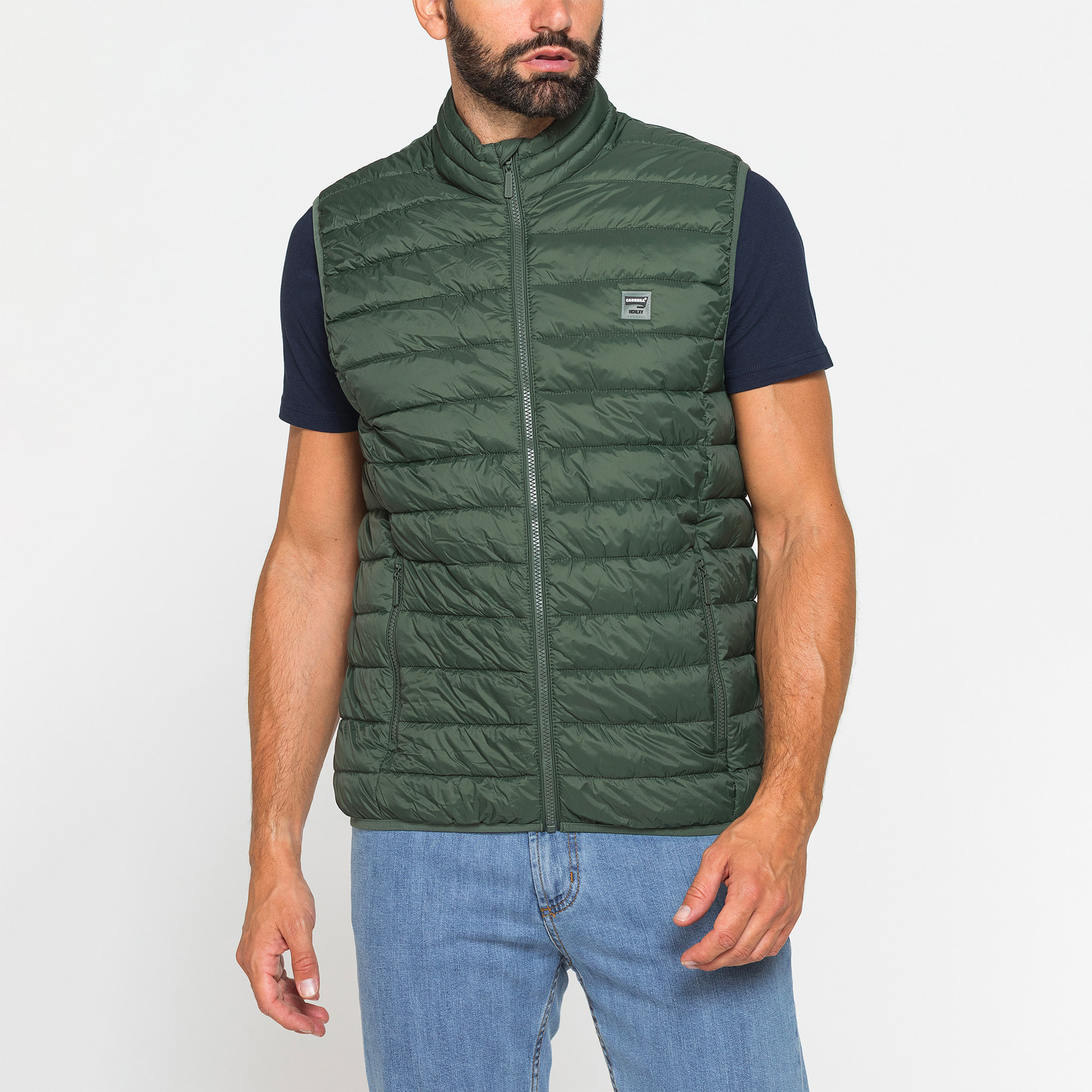 GILET ANTIVENTO ULTRALIGHT SMANICATO DA UOMO