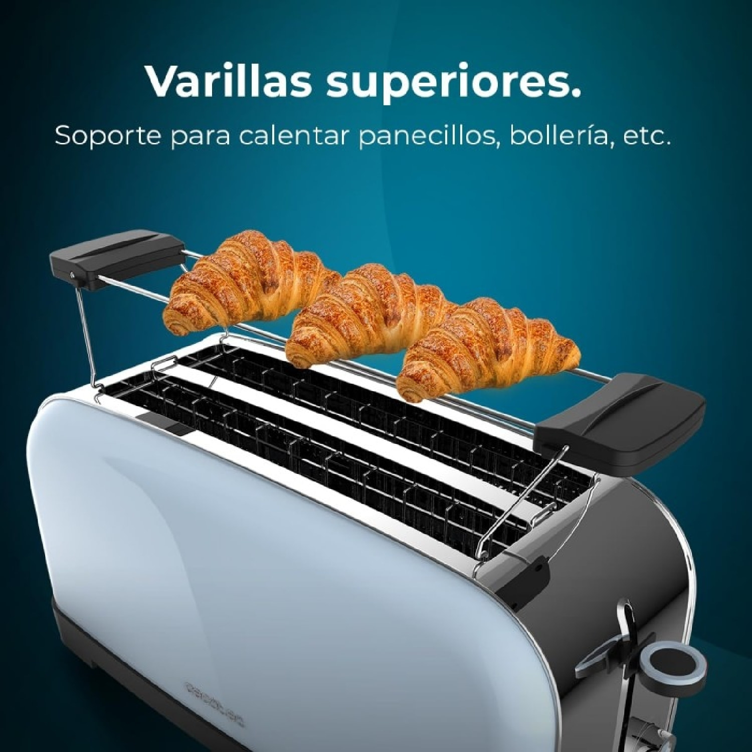 Cecotec Grille-pain vertical Toastin' time 1500 Blue