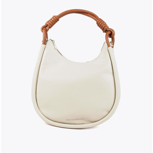 Borsa hobo con manici rotondi