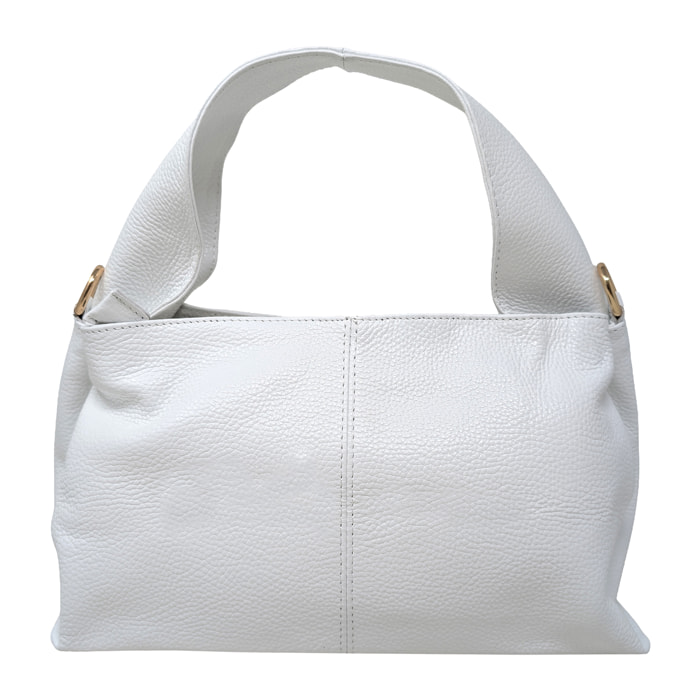 Borsa a Mano in Vera Pelle Dollaro Made in Italy