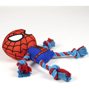 Cuerda Dental Para Perro Spiderman Red