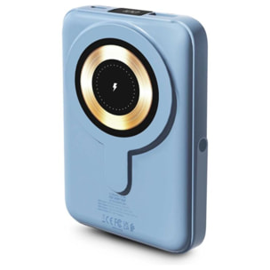 Batterie externe URBAN FACTORY 10 000 mAh MagSafe Bleu