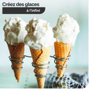 Sorbetière MAGIMIX GLACIER 1.5L BLANC 11667