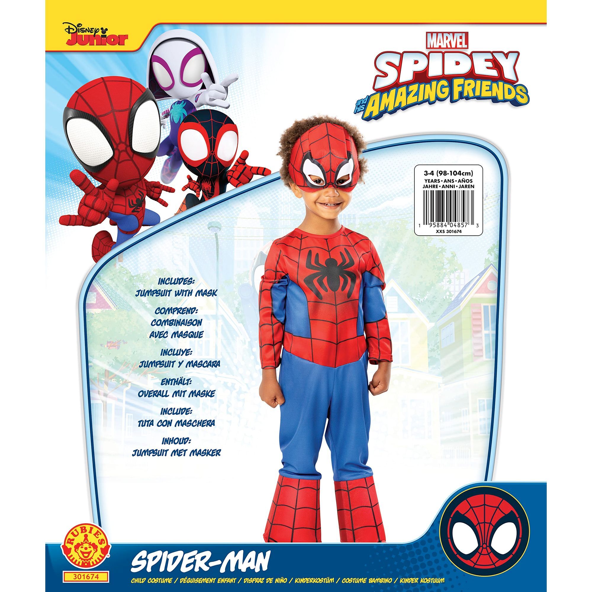 DISFRAZ SPIDEY CLASSIC INF