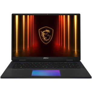 PC Gamer MSI Titan 18 HX AI A2XWIG-402FR 18" 4K 120 Hz Intel Core Ultra 9 285HX RTX 5080 64 Go RAM DDR5 SSD 6 To