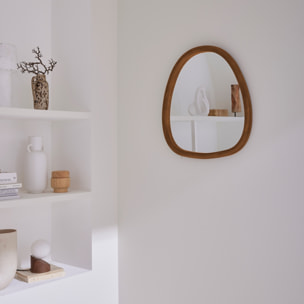 Miroir organique bois de sapin 55cm CHARLIE