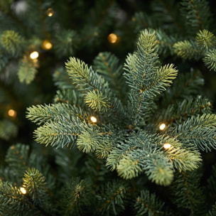 Cometa - Albero di Natale con 700 luci LED in PE e PVC Ø152x240 cm 2530 Punte