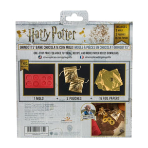 Harry Potter Cinereplicas Gringotts Chocolate Coin Mold Set Stampo