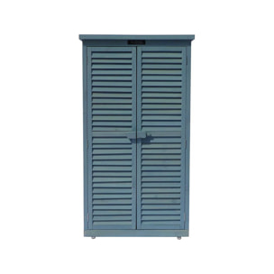 Armoire de jardin "Space" - 87 x 46.5 x 160 cm - Anthracite