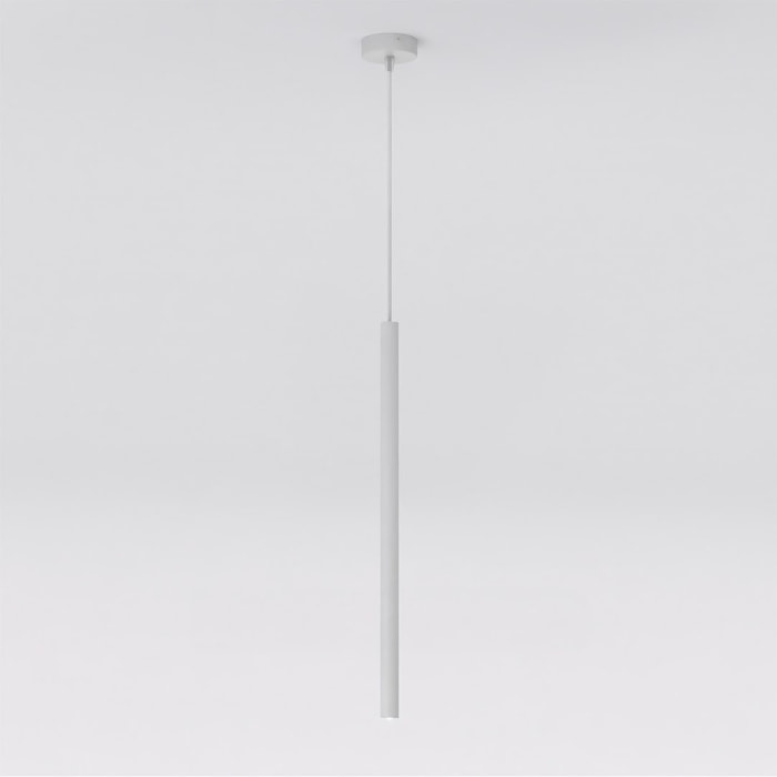 Lampada a sospensione SELTER in acciaio grigio