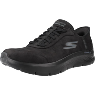 Sneakers De  Mujer Go Walk Flex - Mali Slip-ins Negro