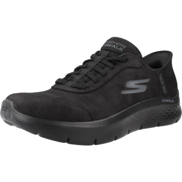 Sneakers De  Mujer Go Walk Flex - Mali Slip-ins Negro