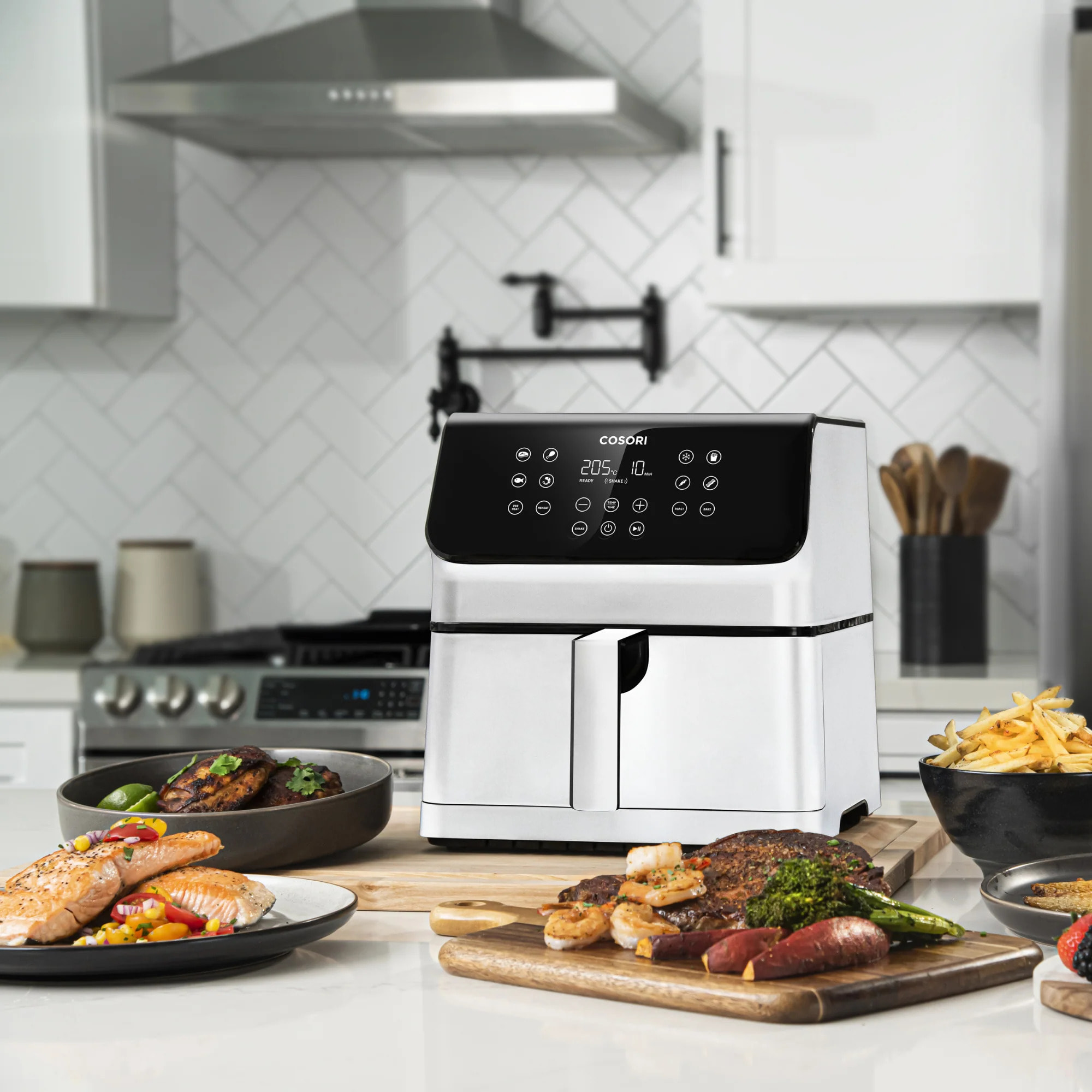 COSORI - Freidora de aire Premium II Chef Edition 6,2 litros blanco