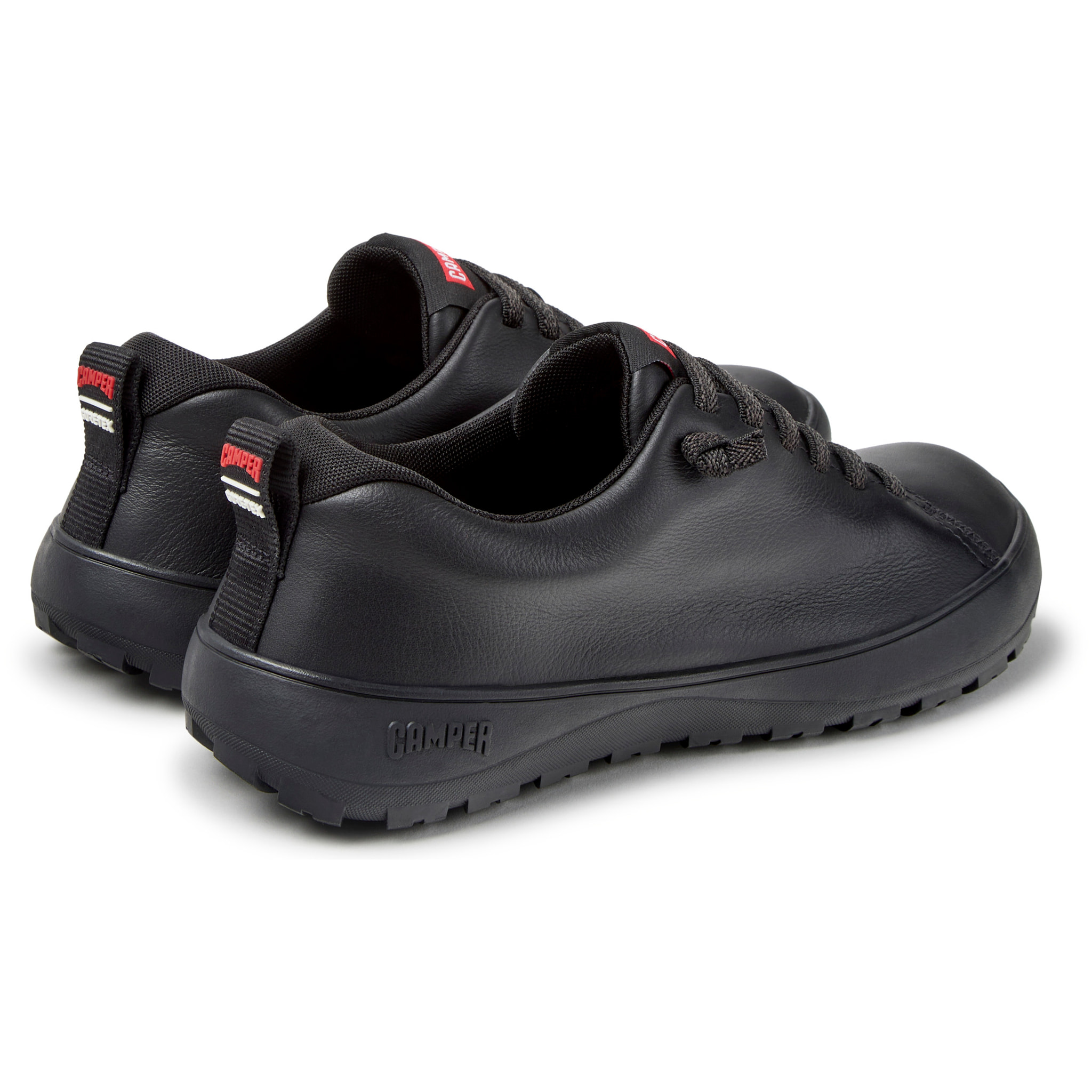 Zapatillas - CAMPER Peu Serra - Negro - Piel lisa